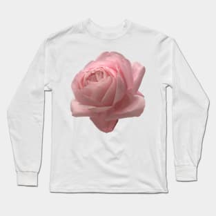 Big Pink Rose Close-up Long Sleeve T-Shirt